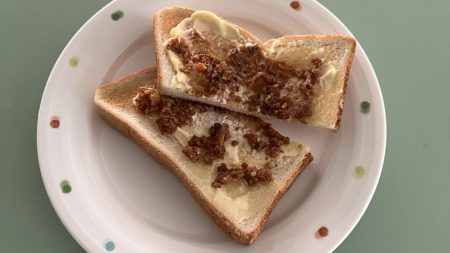 豆のちから発酵うま味噌トースト