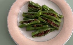 しし唐の豆のちから詰め