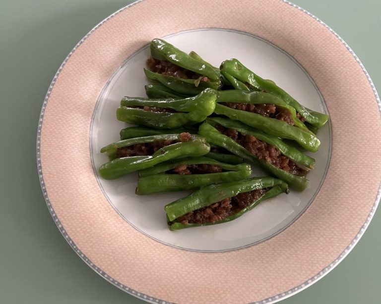 しし唐の豆のちから詰め