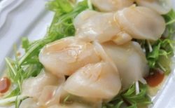 ホタテの簡単カルパッチョ