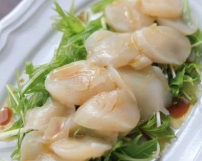 ホタテの簡単カルパッチョ