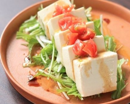 冷ややっこサラダ